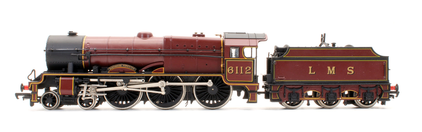Pre-Owned 31-277 Parallel Boiler Scot 'Sherwood Forester' 6112 LMS Maroon Steam Locomotive