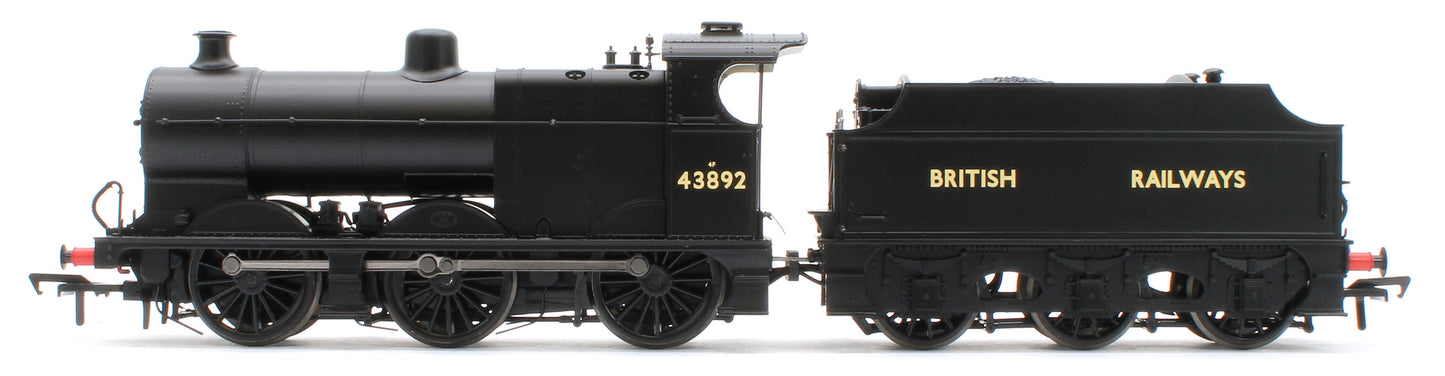 31-886SF MR 3835 (4F) with Fowler Tender 43892 BR Black (British Railways) Steam Locomotive - DCC Sound