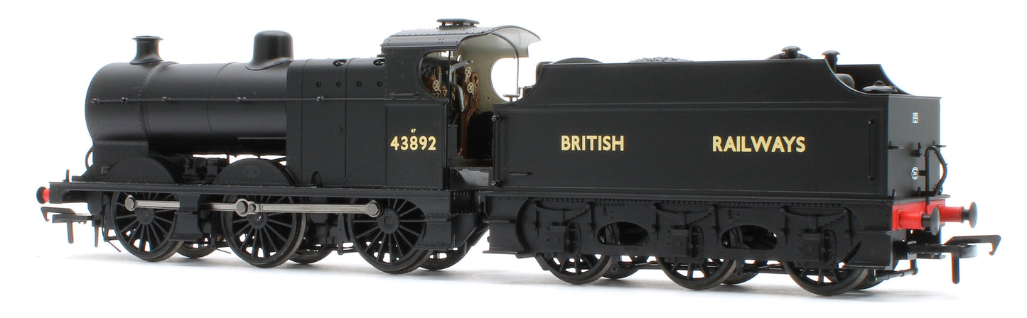 31-886SF MR 3835 (4F) with Fowler Tender 43892 BR Black (British Railways) Steam Locomotive - DCC Sound