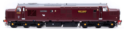 Class 37/0 West Coast Railways Red No.37248 Loch Arkaig (Centre Headcode) Diesel Locomotive