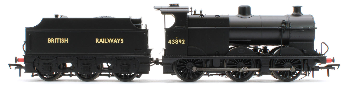 31-886SF MR 3835 (4F) with Fowler Tender 43892 BR Black (British Railways) Steam Locomotive - DCC Sound