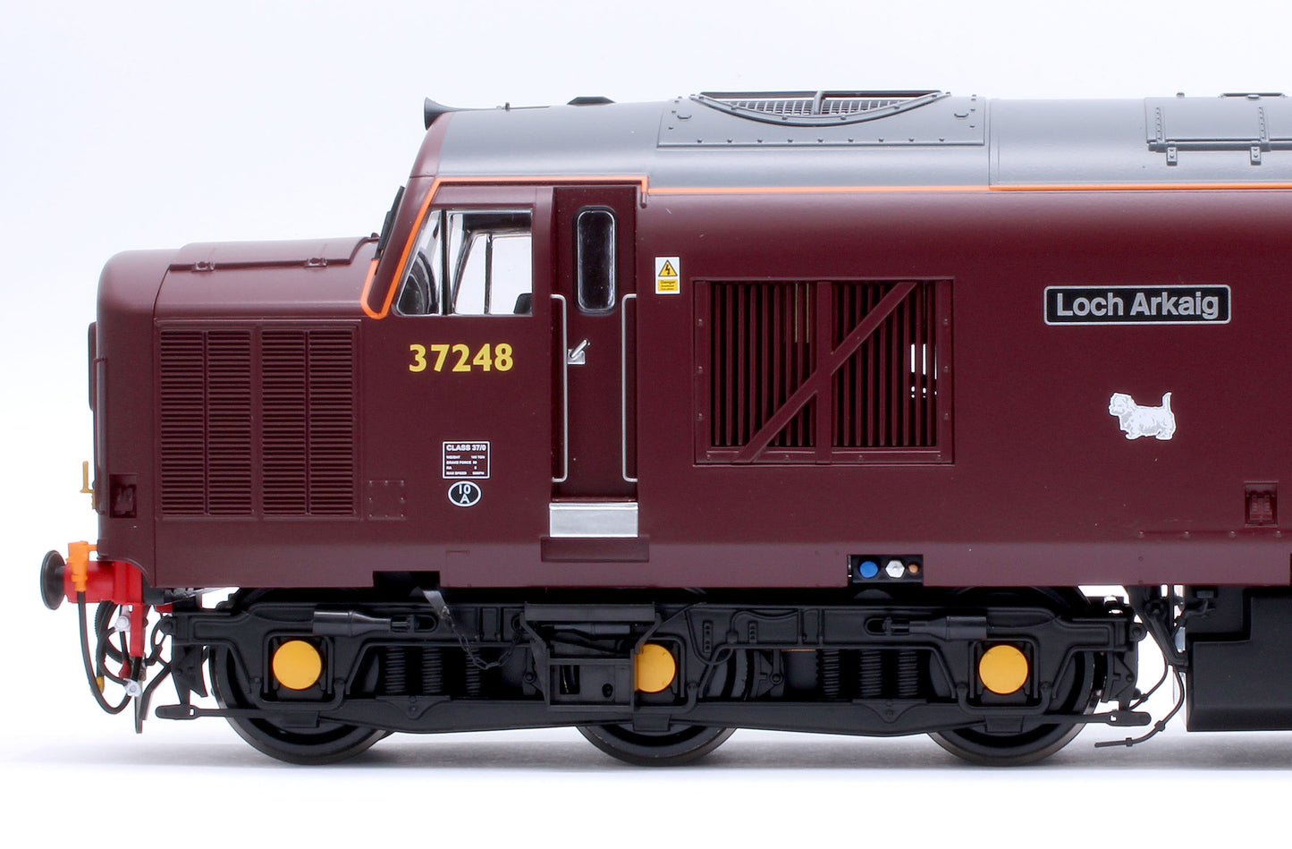 Class 37/0 West Coast Railways Red No.37248 Loch Arkaig (Centre Headcode) Diesel Locomotive