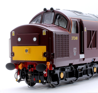 Class 37/0 West Coast Railways Red No.37248 Loch Arkaig (Centre Headcode) Diesel Locomotive