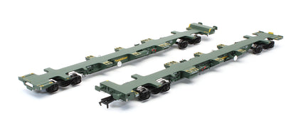 Pre-Owned FEA Spine Wagon Twin Pack Freightliner 640235 & 640236