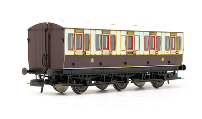 Pre-Owned 6 Wheel 1st 4690 In LNWR Livery Genesis Coach - With Working Lighting