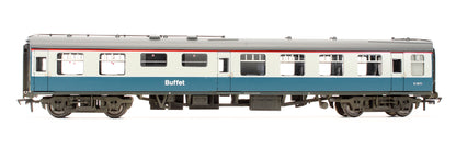 Pre-Owned 39-264 MK1 Restaurant Miniature Buffet Car RMB BR Blue Grey 'E1871' - Custom Weathered