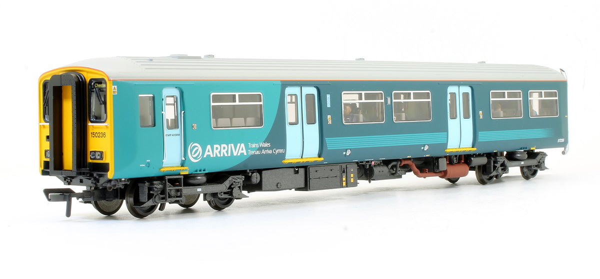 32-939DS Pre-Owned Class 150/2 150236 Arriva Trains Wales (With Fitted Passenger Figures) - DCC Sound