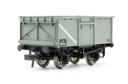 Pre-Owned 37-225A 16 Ton Steel Mineral Wagon BR Grey With Top Flap Doors 'B77701'