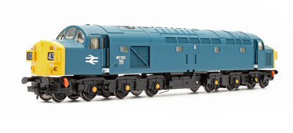 Pre-Owned Class 40 133 BR Blue Split Head Code Diesel Locomotive - Repainted & Numbered