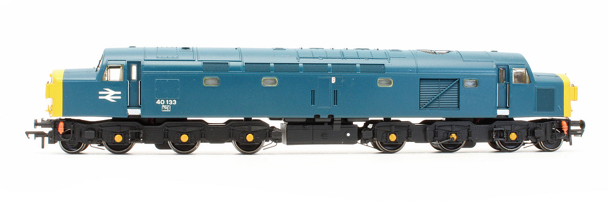 Pre-Owned Class 40 133 BR Blue Split Head Code Diesel Locomotive - Repainted & Numbered