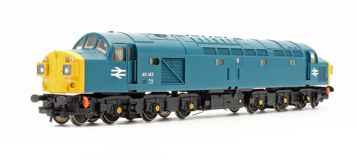 Pre-Owned Class 40 143 BR Blue Split Head Code Diesel Locomotive - Repainted & Numbered