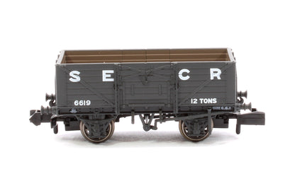 SECR Wagons Pack 3 - SECR Livery 7 Planks (Dia.1355)