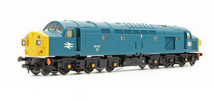 Pre-Owned Class 40 143 BR Blue Split Head Code Diesel Locomotive - Repainted & Numbered