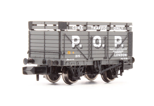 Pre-Owned 377-175A 'P.O.P.' 7 Plank Wagon With Coke Rails No.215