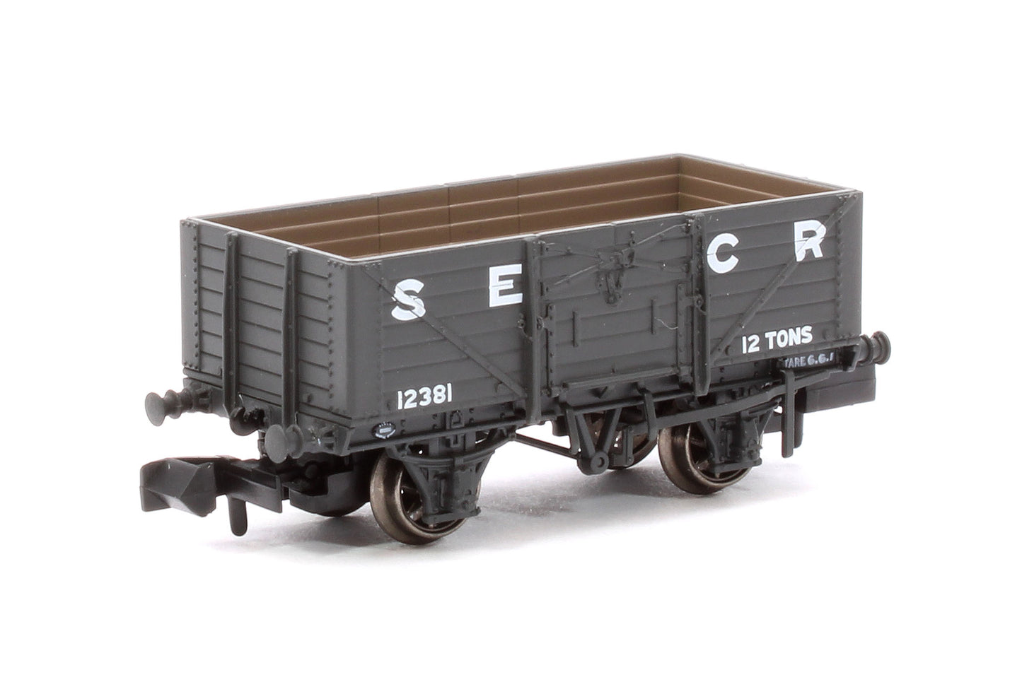 SECR Wagons Pack 3 - SECR Livery 7 Planks (Dia.1355)