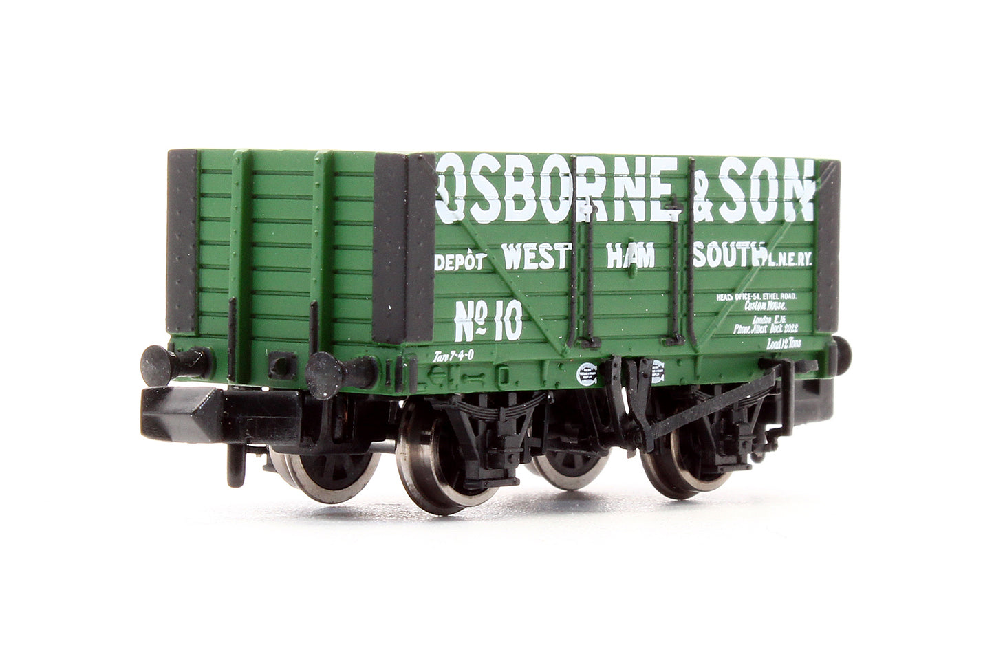 Pre-Owned 377-152A 'Osborne & Son' 8 Plank Fixed End Wagon No.10