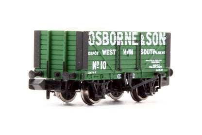 Pre-Owned 377-152A 'Osborne & Son' 8 Plank Fixed End Wagon No.10