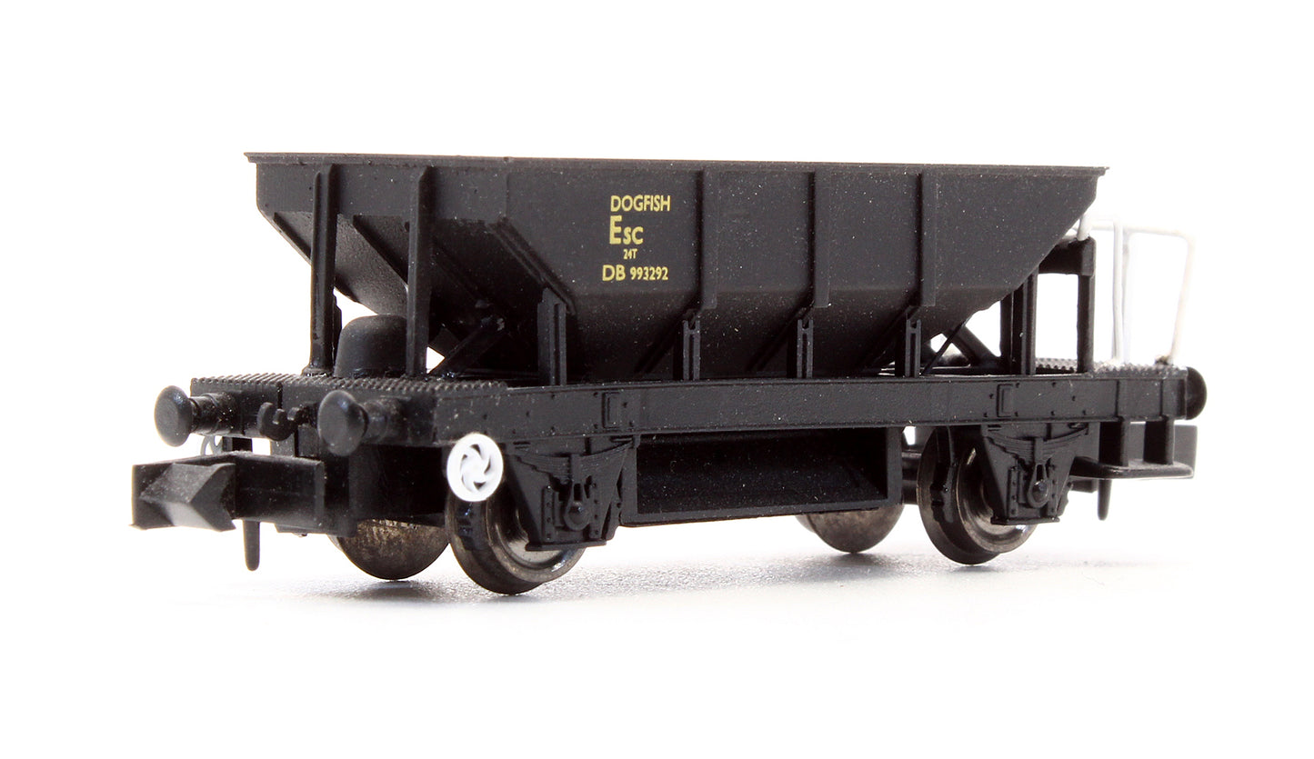 Pre-Owned NB-030A BR Black Dogfish Hopper Wagon 'DB 993292' ESC