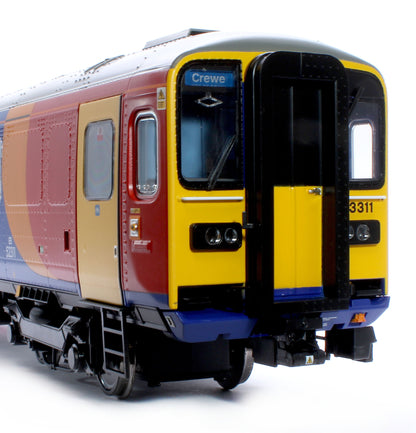 Class 153 Stagecoach East Midlands Trains 153311 Diesel Locomotive - DCC Sound