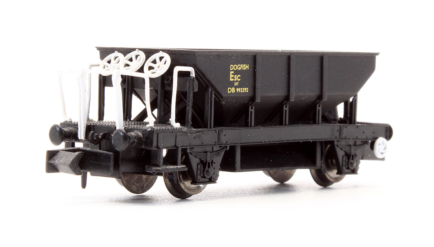 Pre-Owned NB-030A BR Black Dogfish Hopper Wagon 'DB 993292' ESC