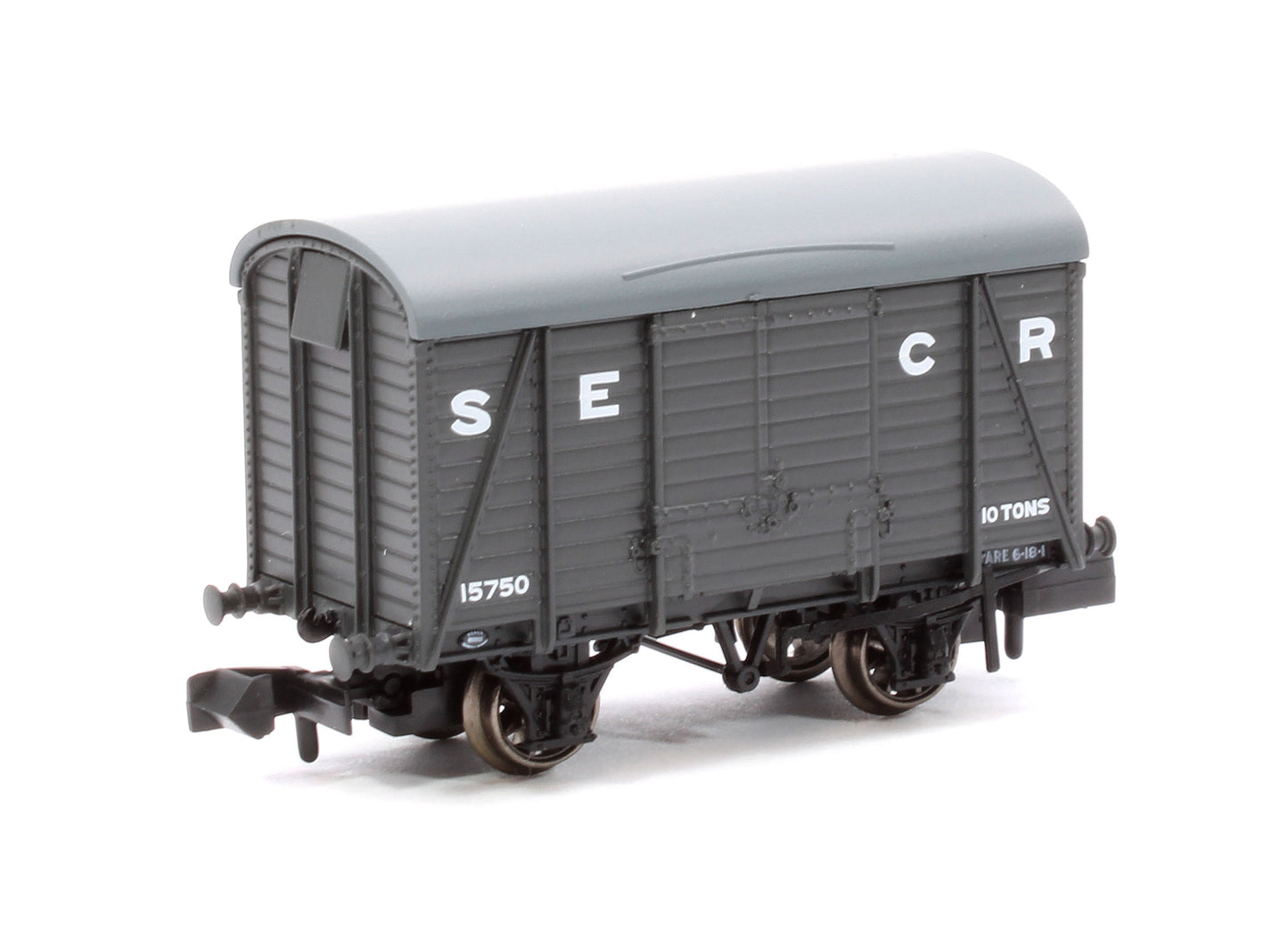 SECR Wagons Pack 4 - SECR Livery 10t Covered Vans (Dia.1426)