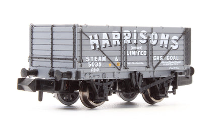 Pre-Owned 377-075A 'Harrisons Ltd' 7 Plank End Door Wagon No.5038