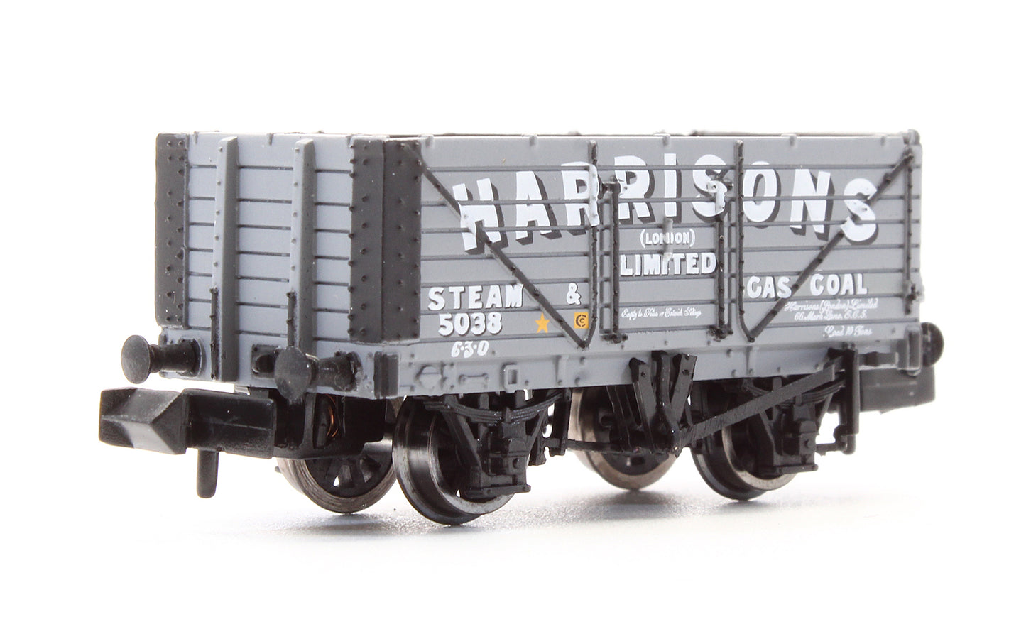 Pre-Owned 377-075A 'Harrisons Ltd' 7 Plank End Door Wagon No.5038