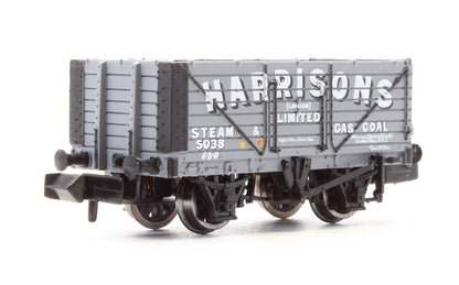 Pre-Owned 377-075A 'Harrisons Ltd' 7 Plank End Door Wagon No.5038