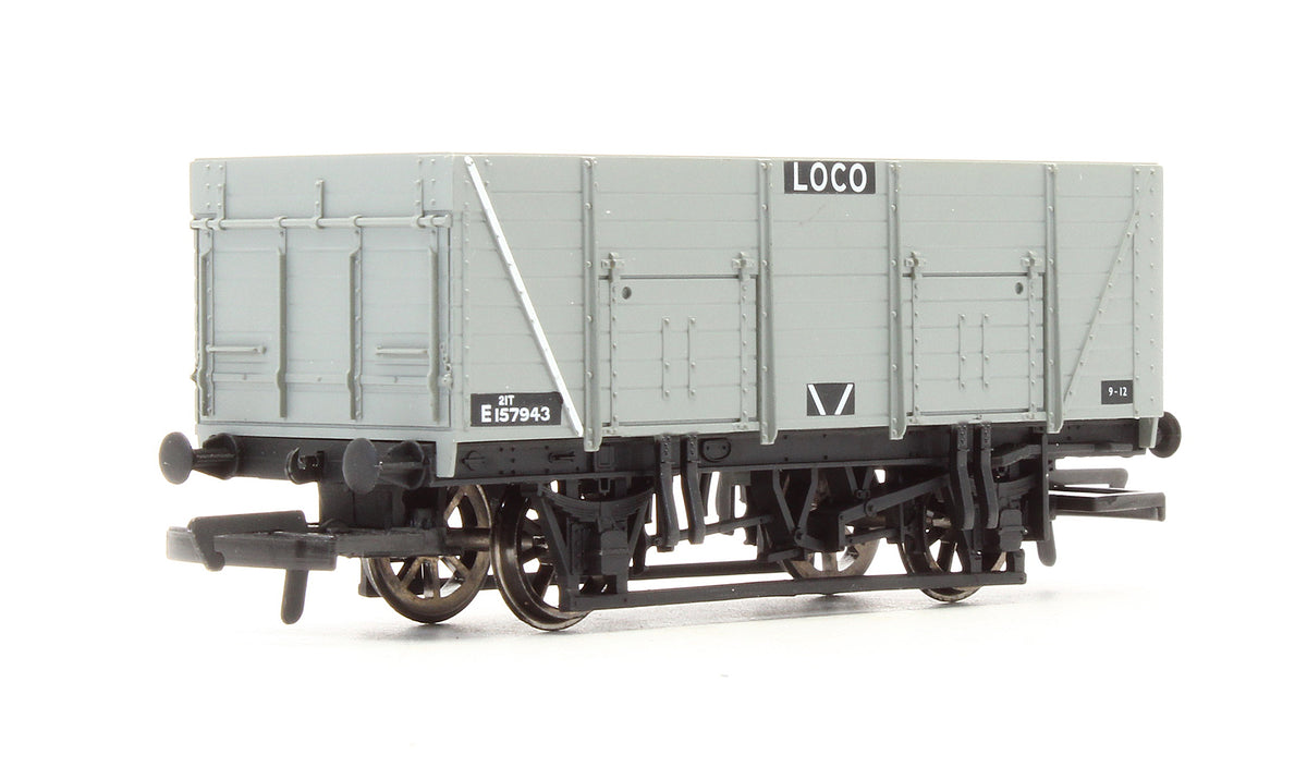 Pre-Owned BR Grey 9 Plank Wagon 'E157943'