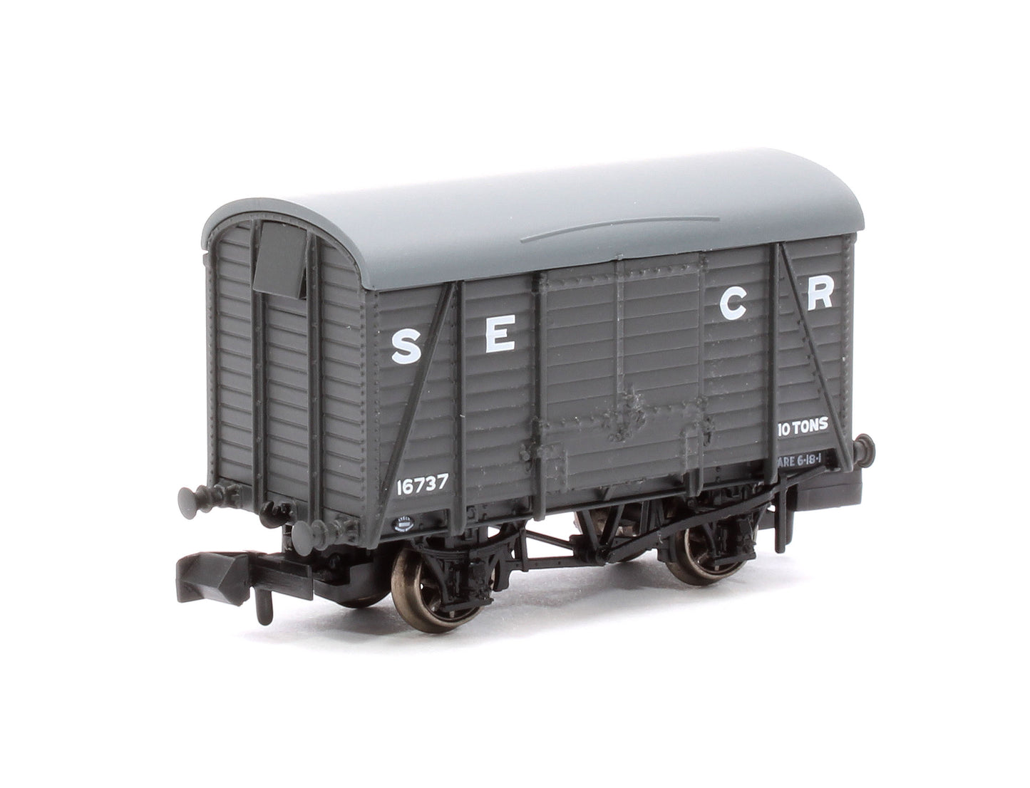 SECR Wagons Pack 4 - SECR Livery 10t Covered Vans (Dia.1426)