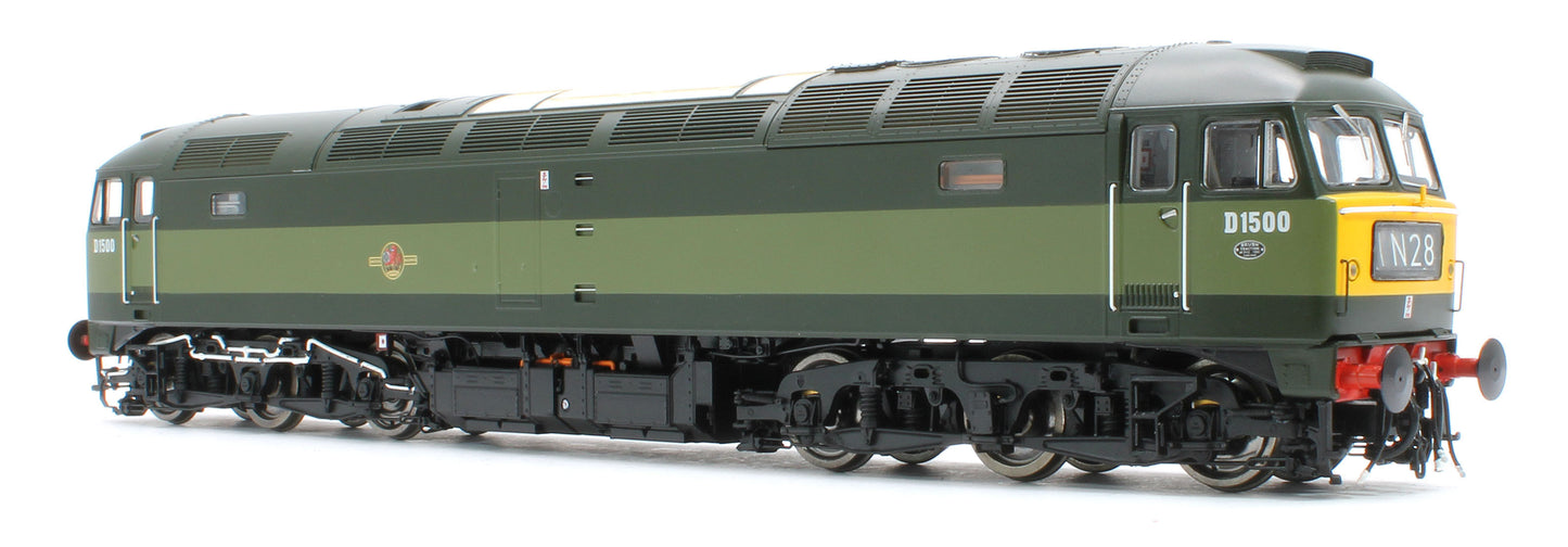 CM-D1500-TTGreen Class 47 BR Two Tone Green No.D1500 Diesel Locomotive