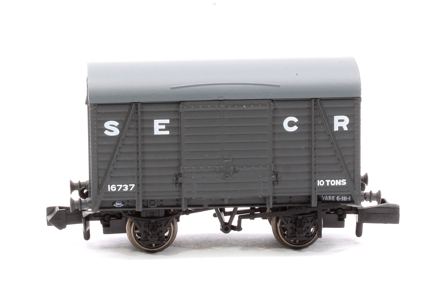 SECR Wagons Pack 4 - SECR Livery 10t Covered Vans (Dia.1426)