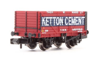 Pre-Owned 377-126A 'Ketton Cement' 8 Plank End Door Wagon