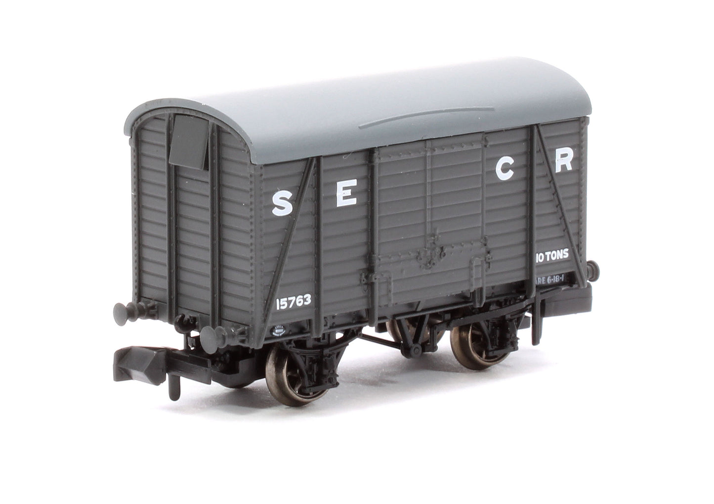 SECR Wagons Pack 4 - SECR Livery 10t Covered Vans (Dia.1426)