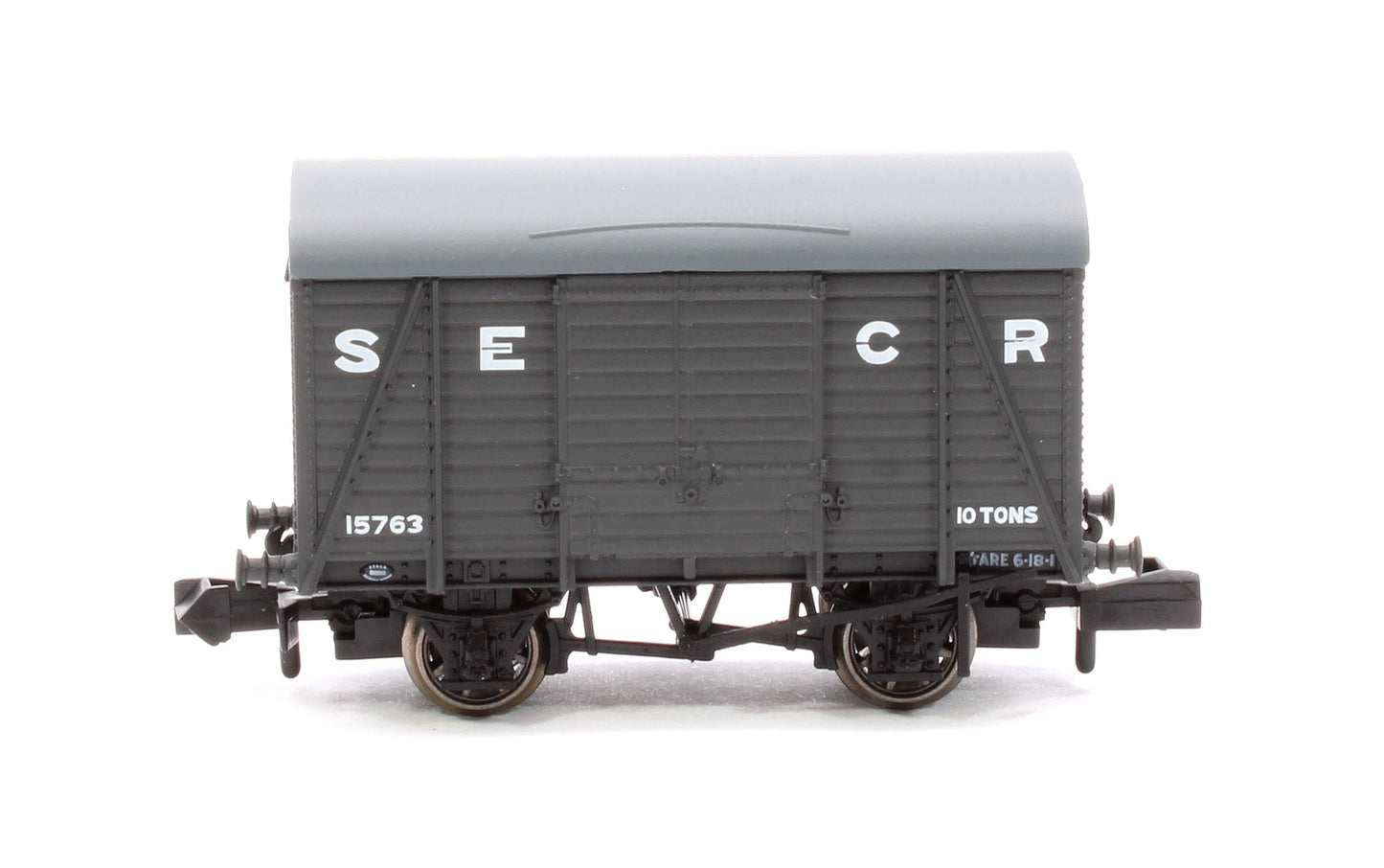 SECR Wagons Pack 4 - SECR Livery 10t Covered Vans (Dia.1426)