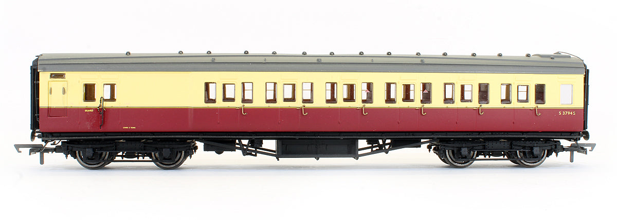 Pre-Owned BR Crimson & Cream Maunsell 6 Compartment Brake 3rd No.S3794S