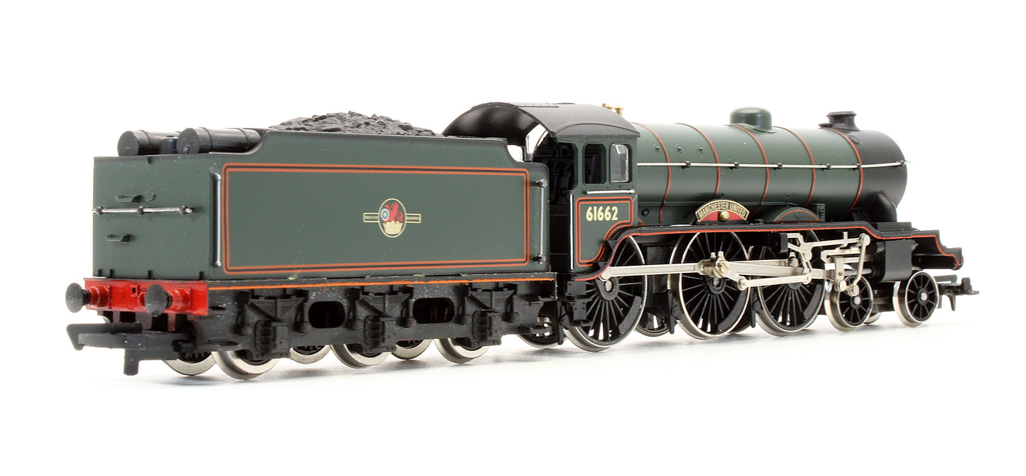 Pre-Owned BR Green 4-6-0 Class B17/4 'Manchester United' 61662 Steam Locomotive