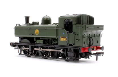 GWR 8750 Pannier Tank 3650 GWR Green (Shirtbutton) Steam Locomotive