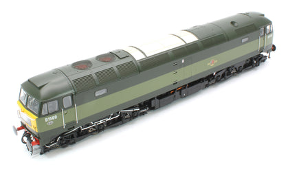 CM-D1500-TTGreen-SFW Highly Detailed Premium Weathered Class 47 BR Two Tone Green No.D1500 Diesel Locomotive - DCC Sound
