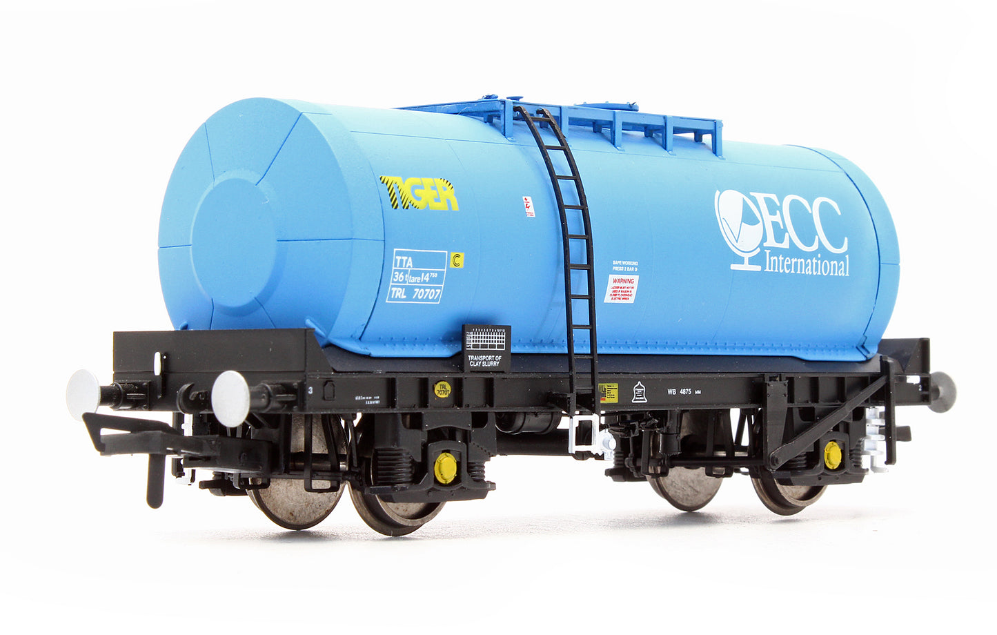 Pre-Owned TUA Caustic Soda / Clay Slurry Tank Wagon TRL 70707