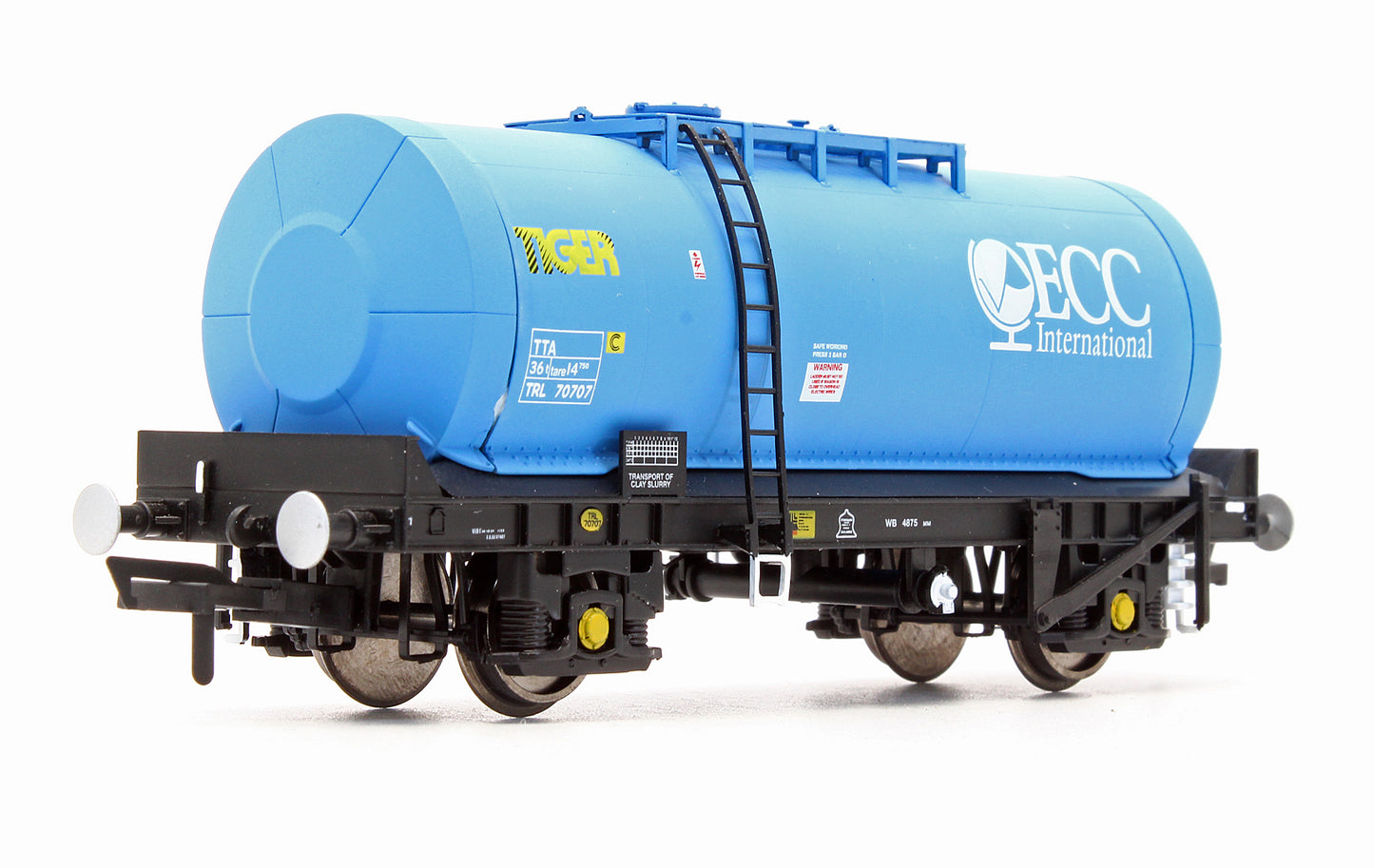 Pre-Owned TUA Caustic Soda / Clay Slurry Tank Wagon TRL 70707
