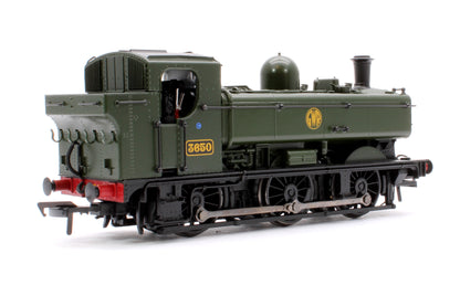 GWR 8750 Pannier Tank 3650 GWR Green (Shirtbutton) Steam Locomotive