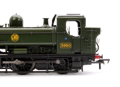 GWR 8750 Pannier Tank 3650 GWR Green (Shirtbutton) Steam Locomotive