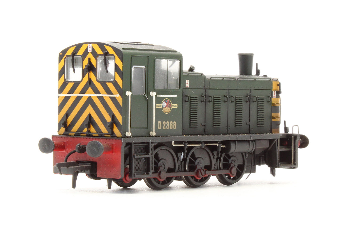 Pre-Owned Class 03 D2388 BR Green Diesel Shunter Locomotive - Custom Weathered