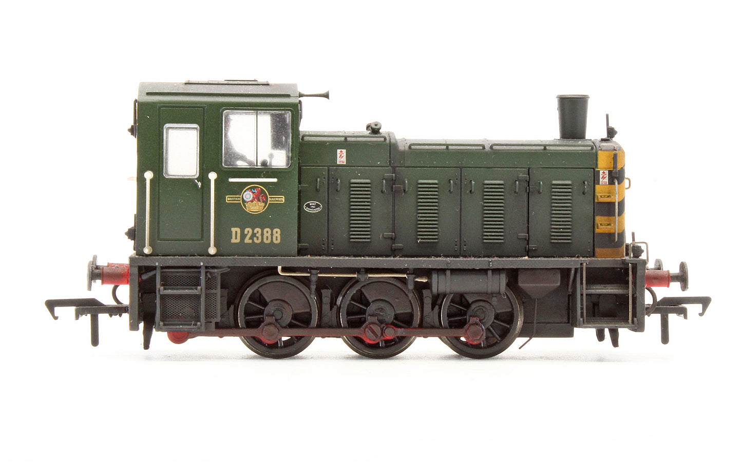 Pre-Owned Class 03 D2388 BR Green Diesel Shunter Locomotive - Custom Weathered