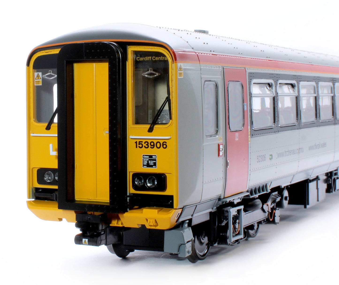 Class 153 Transport for Wales Grey/Red 153906 Diesel Locomotive - DCC Sound