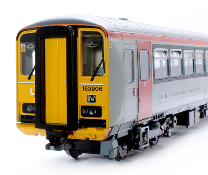 Class 153 Transport for Wales Grey/Red 153906 Diesel Locomotive - DCC Sound