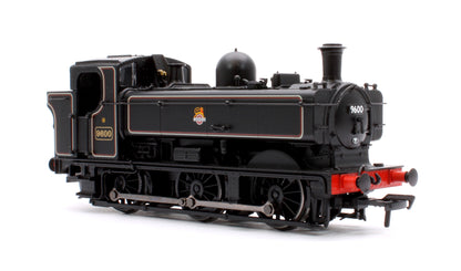 GWR 8750 Pannier Tank 9600 BR Lined Black (Early Emblem) Steam Locomotive