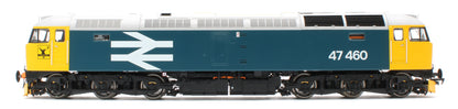 CM-47460-LL Class 47 BR Blue Large Logo No.47460 Diesel Locomotive
