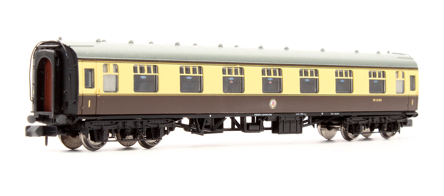 Pre-Owned 374-163 Mk1 FK First Corridor Coach BR Chocolate & Cream W 13185